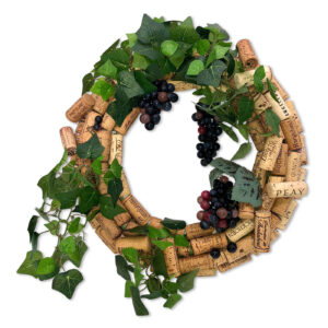 Wine Cork Wreath