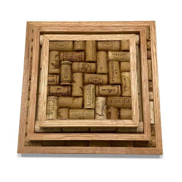 Wine Cork Trivet Set