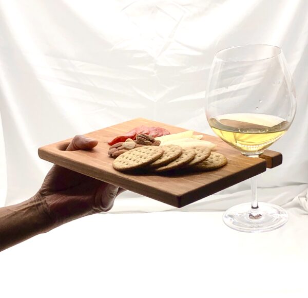 One Hand Wine Holding Party Plates