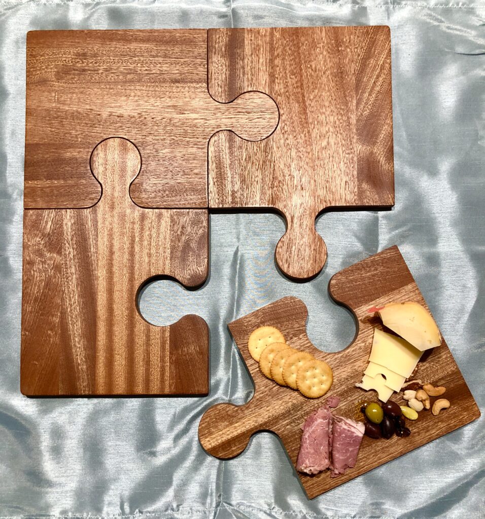 Puzzle Charcuterie Board