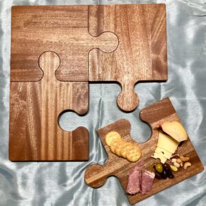 Puzzle Charcuterie Board